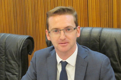Le président  de l' Union Valdôtain Joël Farcoz