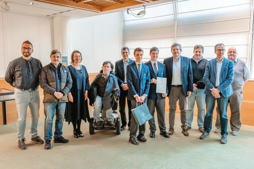 Samuele Cattarinussi, lauréat de l'édition 2025 du concours Abbé Trèves