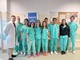 L'équipe di cardiologia dell'Ospedale Parini di Aosta; il primo a sn è il direttore, dottor Paolo Scacciatella