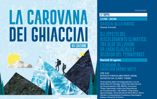 Carovana dei ghiacciai 2026, l’allarme che dalle Alpi francesi arriva in Valle d’Aosta Carovana dei ghiacciai 2026, l’allarme che dalle Alpi francesi arriva in Valle d’Aosta