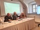 da sx Ingrid Brédy Presidente Avis VdA, l'Assessore Carlo Marzi, il dott. Pierluigi Berti, Direttore della SC Immunoematologia e Medicina trasfusionale, Rosario Mele Presidente Fidas VdA