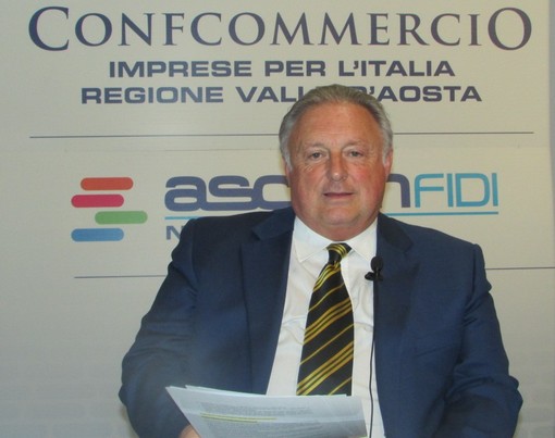 Graziano Dominidiato, presidente Confcommercio VdA