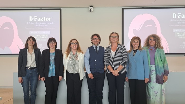 Differenza di genere, arriva in Valle d’Aosta il progetto D-Factor Differenza di genere, arriva in Valle d’Aosta il progetto D-Factor