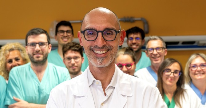 Luca Ventre e la sua equipe Luca Ventre e la sua equipe