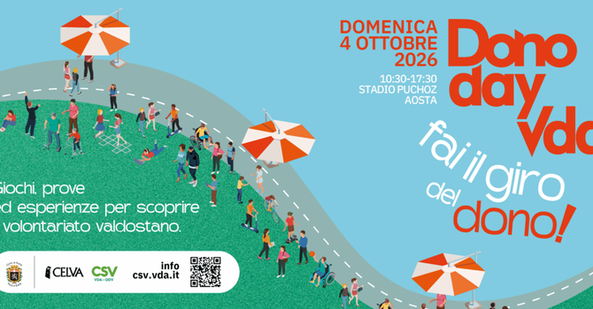 DonoDay VDA 2026: oltre 2.000 prove per scoprire il valore del volontariato DonoDay VDA 2026: oltre 2.000 prove per scoprire il valore del volontariato