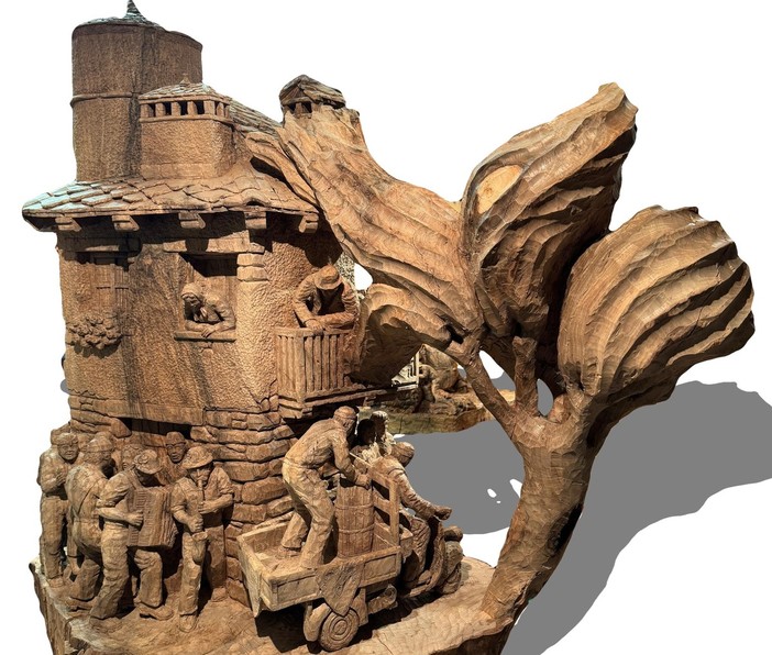 L'Avant-première della Fiera di Sant'Ours 2024 presenta la grande scultura di Guido Diémoz