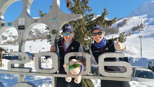 Skiing for pigs...sciare 1000 km in difesa dei maiali entra in Valle d’Aosta