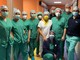 L'equipe chirurgica di Aosta