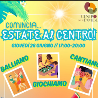 Il Centro per le famiglie conclude le attività del Mese delle Famiglie e dà il via all'estate