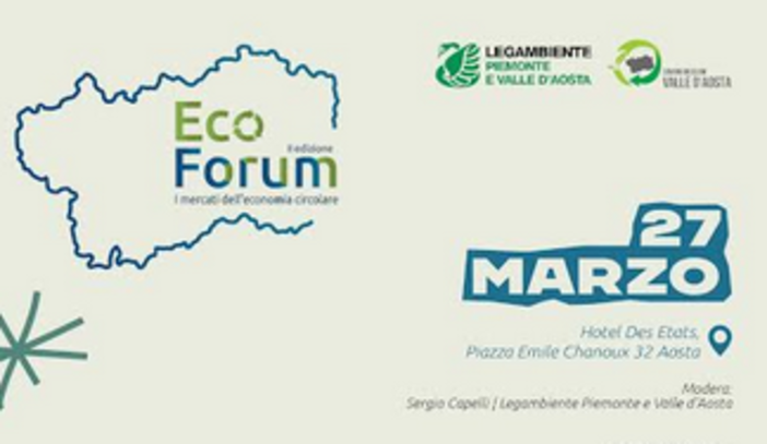 Ecoforum per l’Economia Circolare Valle d’Aosta 2024