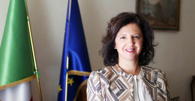 La senatrice Elisa Pirro La senatrice Elisa Pirro