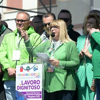 Primo Maggio a Marghera. Fumarola: «Il lavoro è dignità. L’intelligenza artificiale deve essere alleata, non padrona»