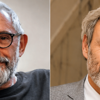 Franco Faggiani e  Vittorio Emanuele Parsi