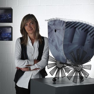 L'artista valdostana Giuliana Cunéaz