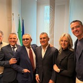 Da sinistra: Chiara Fabbri, Giancarlo Reverenna, Giuseppe Scanu, Gianluca Marcello, Gian Mario Pileri, Sandra Paoli, Alessandro Patti