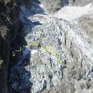 Planpincieux, il ghiacciaio resta sotto stretta osservazione: situazione stabile ma massima allerta