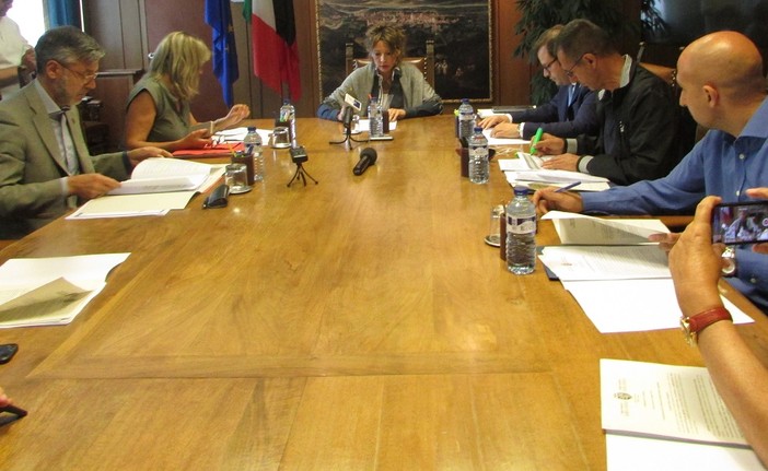 La Giunta regionale in riunione