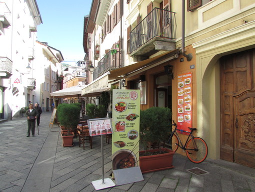 il ristorante Himalaya in via Croce di città di Aosta