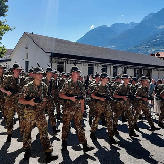 I giovani Alpini del Centro Addestramento Alpino I giovani Alpini del Centro Addestramento Alpino