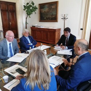 Il Presidente della Regione Testolin e l’Assessore Caveri incontrano a Roma il Ministro Fitto