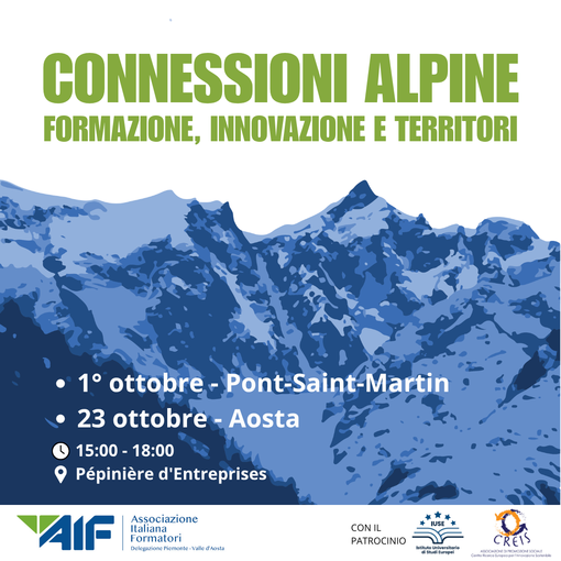 Connessioni Alpine 2026 : deux rencontres pour accompagner les transformations du territoire Connessioni Alpine 2026 : deux rencontres pour accompagner les transformations du territoire