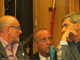 Leonardo La Torre, Ego Perron e Antonio Fosson in una seduta del Consiglio Valle