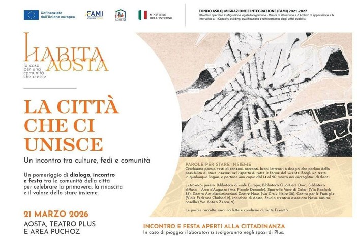 Aosta, la città che ci unisce