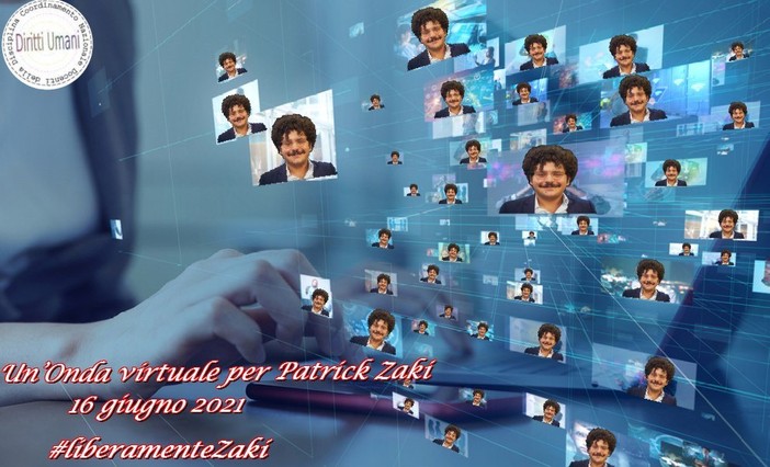 Un’onda virtuale per sostenere e liberare Zaki