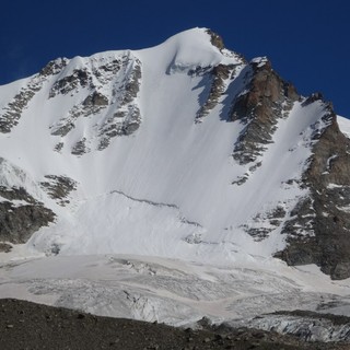La parete Nord del Gran Paradiso (ph. di Federico Rossetti tratta dal sito wueb Lo Scapone)