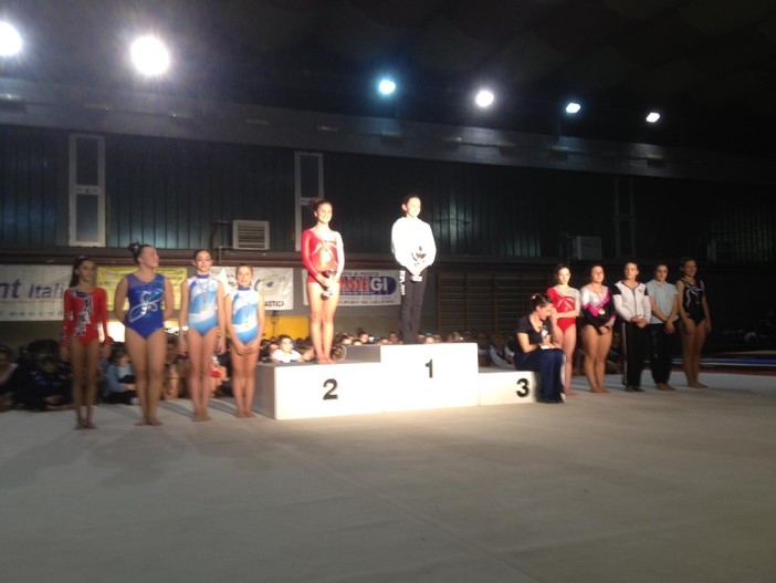 Enrica Rigollet sul podio