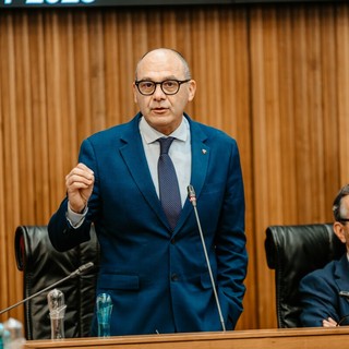 Michel Martinet interviene in aula