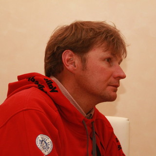 Marco Camandona, guida alpina, alpinista mondiale, che porta nuova linfa all'impresa di papa Peppino