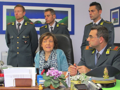 Un momento della conferenza stampa del Procuratore Marilinda Mineccia