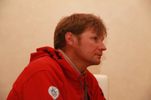 Marco Camandona, guida alpina, alpinista mondiale, che porta nuova linfa all'impresa di papa Peppino