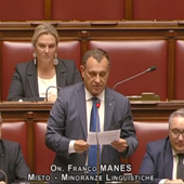 Franco Manes, deputato della Valle d'Aosta