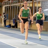 Nicole Dellio ai Campiona. Italiani Juniores di Ancona nei 60m