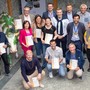 Da sn: Vilma Cianci, Elisabetta Converso, Donato Arcaro, Ivano Perego, Filippo Tresti, Cesarino Colle’, Roberto Ronc, René Betemps, Andrea Barmaz, Lorena Imperial, Alessia Bonade’, Marie-Claire Chapellu, Mirko Muraro, Marco Carrel, Denise Marcoz, Marco Vietti, Pietro Carlo Adami, Mathieu Adamo, Giacomo Peraldo, Luca Fasano