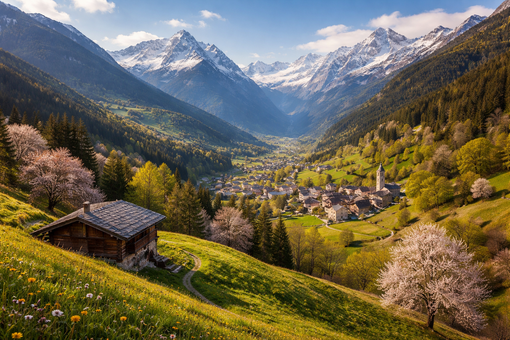 Meteo in Valle d’Aosta: tra pioggia, neve e ritorno del sole, una settimana dal volto variabile