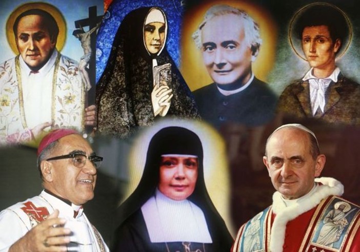 PAPA: Sette nuovi santi