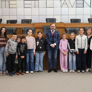 Classe V della scuola primaria di Issogne