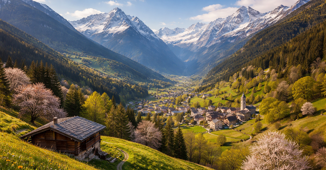 Meteo in Valle d’Aosta: tra pioggia, neve e ritorno del sole, una settimana dal volto variabile