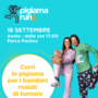 PIGI arriva ad Aosta: lunedì 27 luglio al Parco Puchoz parte il conto alla rovescia per la Pigiama Run PIGI arriva ad Aosta: lunedì 27 luglio al Parco Puchoz parte il conto alla rovescia per la Pigiama Run