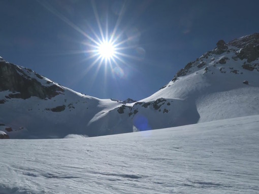 MONTAGNA VDA: Passo Zube, scialpinismo a Gressoney-La-Trinité