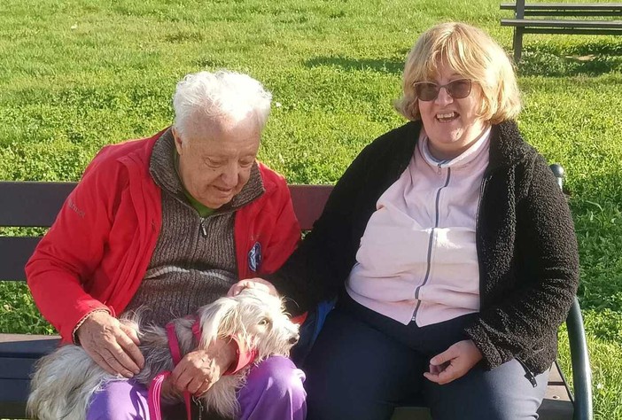 Inconiugi Roberta e Lodovico Marchisio con Cherì Inconiugi Roberta e Lodovico Marchisio con Cherì