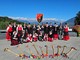 Una formazione del gruppo folkloristico La Clicca di Saint-Martin-de-Corléans Una formazione del gruppo folkloristico La Clicca di Saint-Martin-de-Corléans
