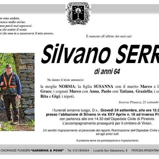 IN MEMORIA: Arrivederci, Silvano IN MEMORIA: Arrivederci, Silvano