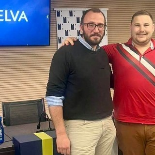 Passaggio di consegne tra Alexandre Bertolin (ds) e Firmino Therisod