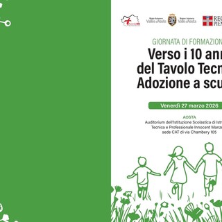 Scuola e adozione: ad Aosta una giornata di studio per i dieci anni del Tavolo Tecnico