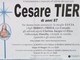 Oggi il funerale di Cesare Tieri l'enciclopedito del mondo del calcio