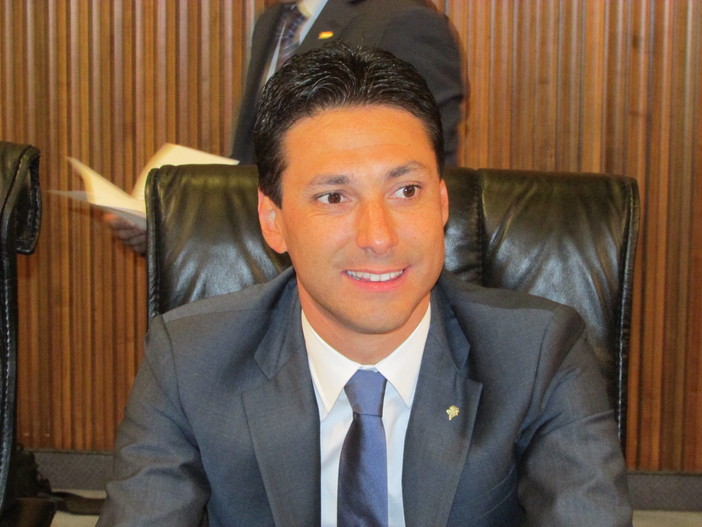 Il consigliere regionale dell'Uvp Laurent Vierin